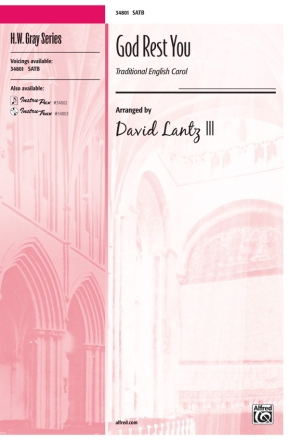 Lantz III, David God Rest You SATB  Mixed voices