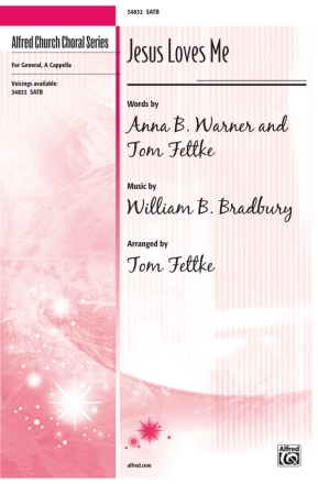 Warner & Fettke Jesus Loves Me SATB  Mixed voices