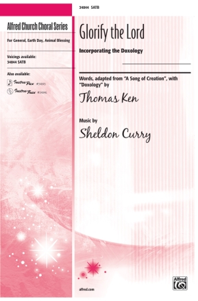 Curry, Sheldon Glorify The Lord SATB  Mixed voices