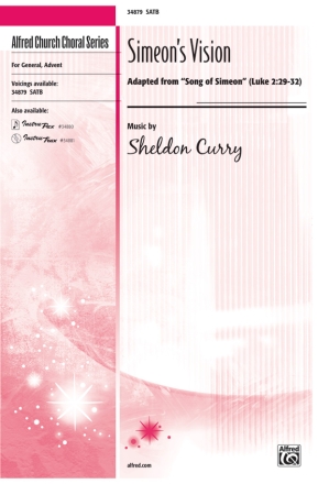 Curry, Sheldon Simeons Vision SATB  Mixed voices