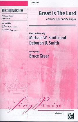 Great is the Lord for mixed chorus and keyboard (instruments ad lib) vocal score