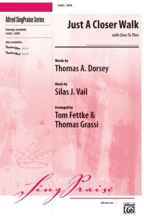 Various Just A Closer Walk SATB  Mixed voices