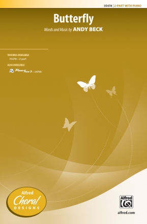 Butterfly 2 Pt  Mixed voices