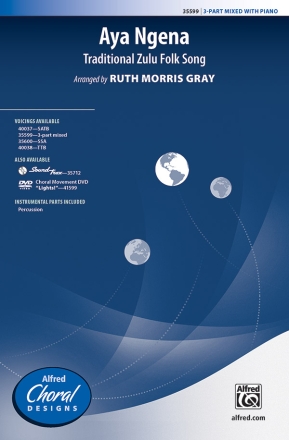 Morris Gray, Ruth Morris Aya Ngena 3 Pt Mxd  Mixed voices