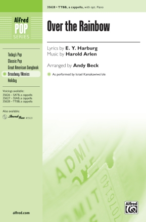 Beck, Andy (arranger) Over The Rainbow TTBB  Lower voices