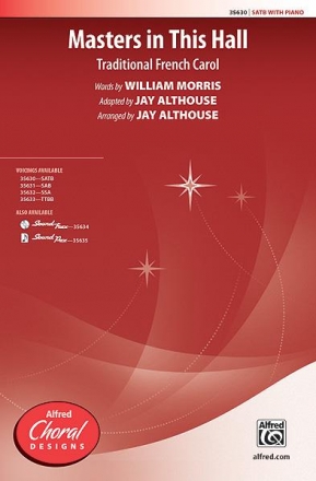 Masters In This Hall SATB  Mixed voices