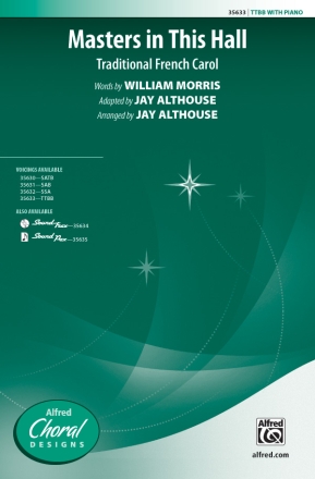 Masters In This Hall TTBB  Lower voices