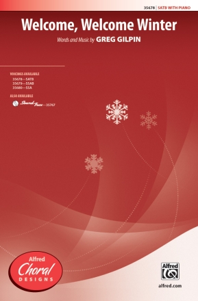 Welcome Welcome Winter SATB  Mixed voices