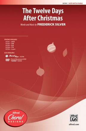 Silver, Frederick Twelve Days After Christmas SATB  Mixed voices