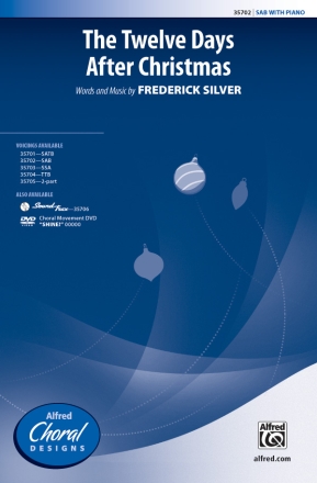 Silver, Frederick Twelve Days After Christmas SAB  Mixed voices
