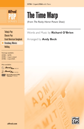 Beck, Andy (arranger) The Time Warp 2Pt/SSA  Unison, upper, equal voices