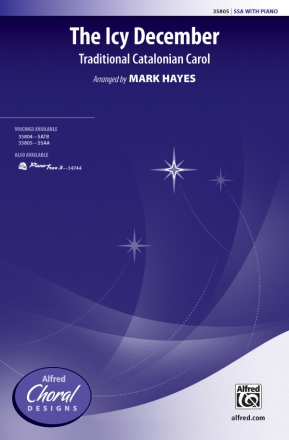 Hayes, Mark (arranger) Icy December SSAA  Unison, upper, equal voices