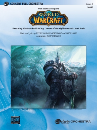 World of Warcraft: for orchestra score and parts