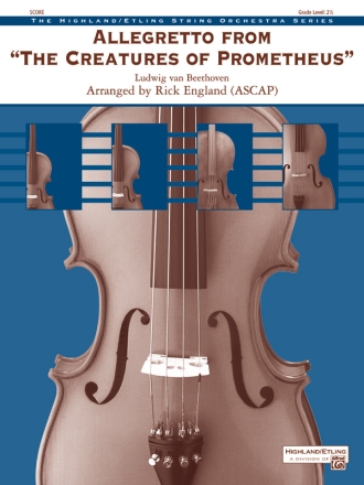 Beethoven arr England Allegretto (string orchestra)  String Orchestra