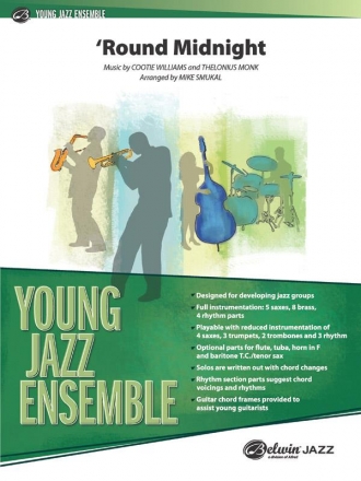 Smukal, Mike (arranger) Round Midnight (jazz ensemble)  Jazz band
