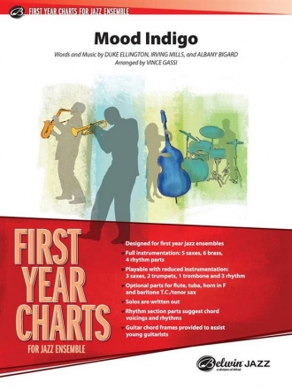 Gassi, Vince (arranger) Mood Indigo (jazz ensemble)  Jazz band