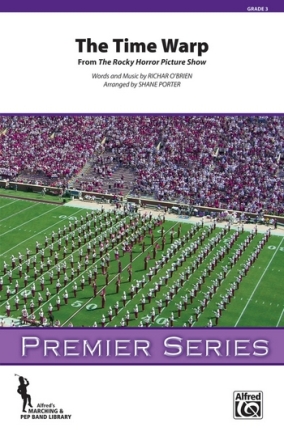 Porter, Shane (arranger) Time Warp (marching band)  Marching band