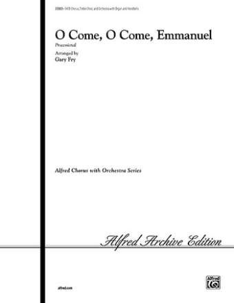 Fry, Gary O Come O Come Emmanuel SATB  Mixed voices