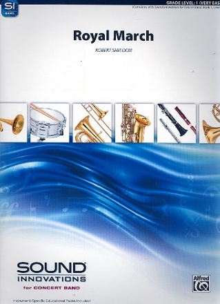Royal March: for concert band score and parts