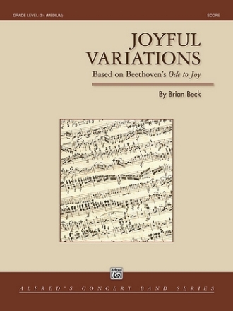 Beck, Brian Joyful Variations (c/b)  Symphonic wind band