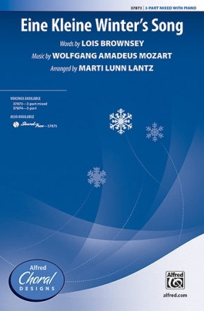 Mozart arr Lantz Eine Kleine Winters Song 3 PT MXD  Mixed voices