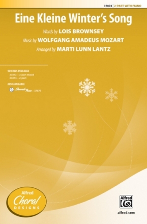 Mozart arr Lantz Eine Kleine Winters Song 2 PT  Mixed voices