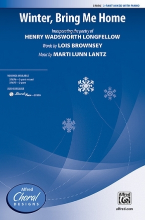 Lantz, M & Brownsey, L Winter Bring Me Home 3 PT MXD  Mixed voices