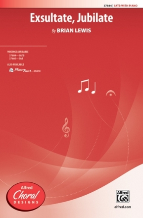 Lewis, Brian Exsultate Jubilate SATB  Mixed voices
