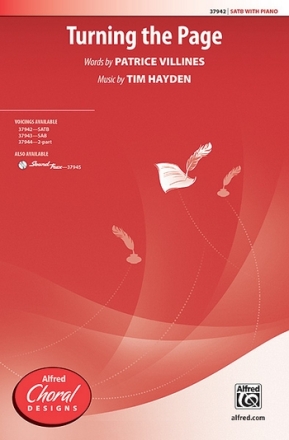 Hayden, Tim Turning the Page SATB  Mixed voices
