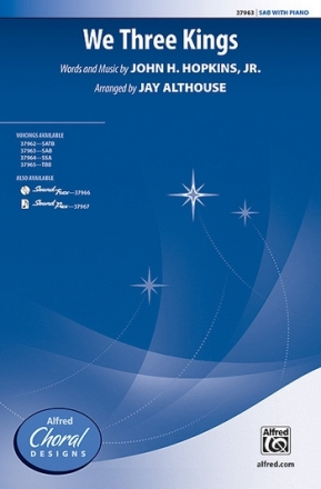 Althouse, Jay (arranger) We Three Kings SAB  Mixed voices