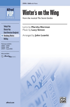 Leavitt, John (arranger) Winters On The Wing SAB  Mixed voices