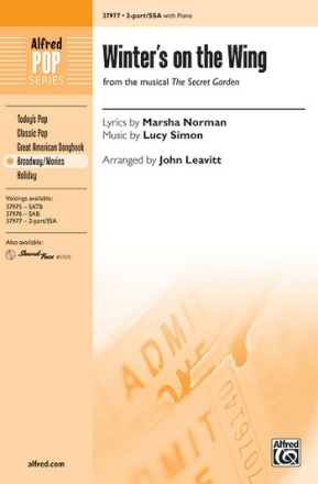 Leavitt, John (arranger) Winters On The Wing 2 PT/SSA  Unison, upper, equal voices