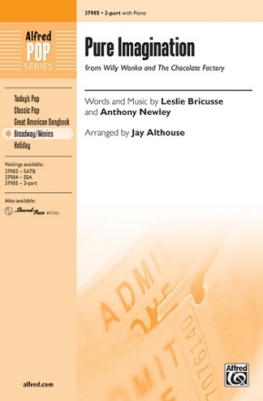 Althouse, Jay (arranger) Pure Imagination 2 PT  Mixed voices