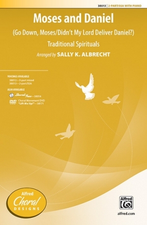 Albrecht, Sally K Moses And Daniel 2 PT/SSA  Unison, upper, equal voices