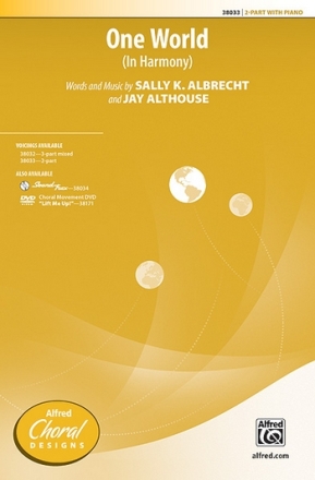 Albrecht, Sally & Althouse, J One World 2 PT  Mixed voices