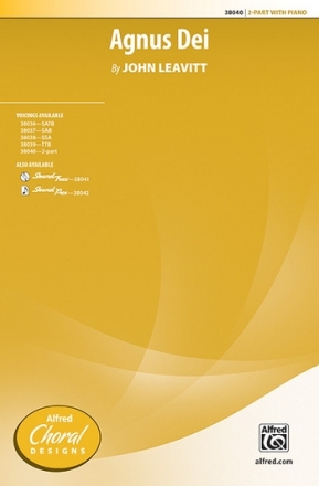 Agnus Dei 2 PT  Mixed voices