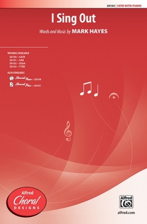 I Sing Out SATB  Mixed voices