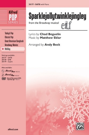 Beck, Andy (arranger) Sparklejollytwinklejingley SATB  Mixed voices