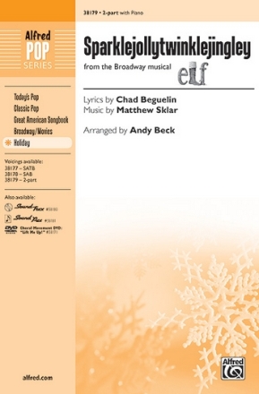 Beck, Andy (arranger) Sparklejollytwinklejingley 2 PT  Mixed voices