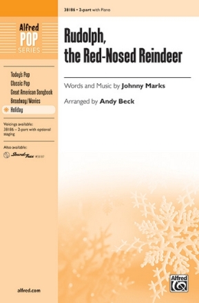 Marks, J arr Beck, A Rudolph Red Nosed Reindeer 2 PT  Mixed voices