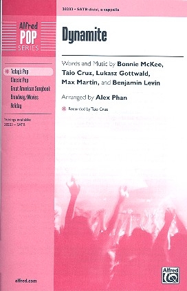 Dynamite for mixed chorus a a cappella score
