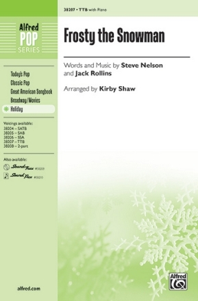 Shaw, Kirby (arranger) Frosty The Snowman TTB  Lower voices