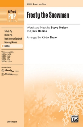 Shaw, Kirby (arranger) Frosty The Snowman 2 PT  Mixed voices
