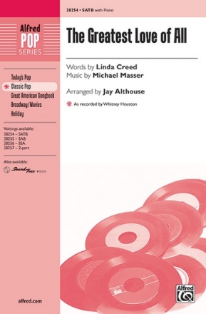 Althouse, Jay (arranger) Greatest Love Of All SATB  Mixed voices