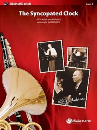 Anderson, L arr Bullock, J Syncopated Clock (c/b)  Symphonic wind band