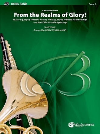 Roszell, Patrick From The Realms Of Glory (c/b)  Symphonic wind band