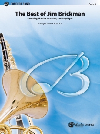 Bullock, Jack (arranger)    Best Of Jim Brickman (c/b)  Symphonic wind band