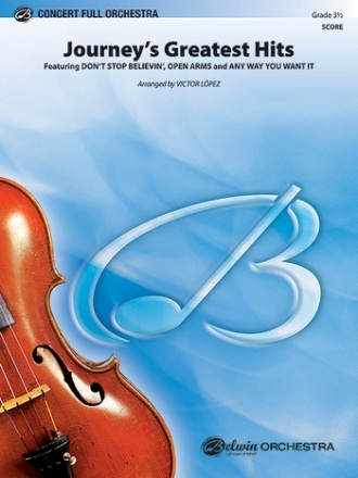Journey arr Lopez Journey's Greatest Hits (f/o)  Full Orchestra