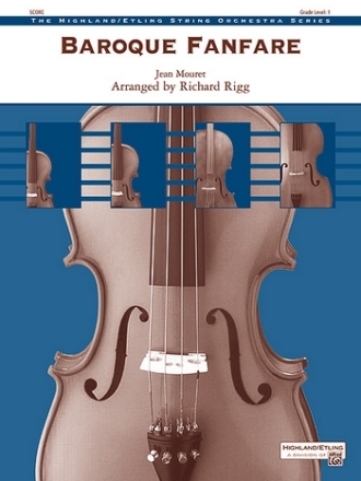 Mouret arr Rigg, R Baroque Fanfare (s/o)  Full Orchestra