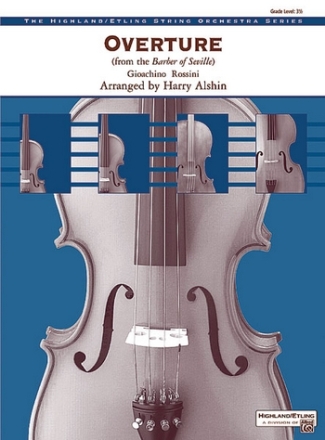 Rossini, G arr. Alshin, H Barber of Seville, Overture(string orch)  String Orchestra